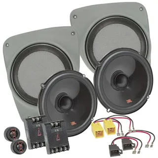tomzz Audio JBL Stage3 607CF Set Doorboard passt für Fiat Ducato ab 2003 Auto-Lautsprecher bunt