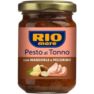 Rio Mare Pesto al Tonno con Mandorle e Pecorino Thunfischpesto mit Mandeln und Pecorino 130g