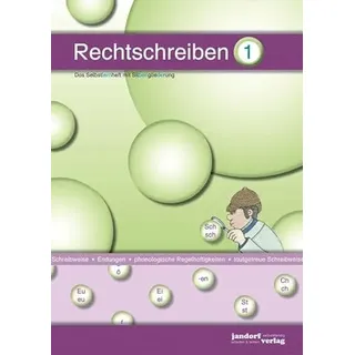 Rechtschreiben 1 (mit Silbengliederung): Das Selbstlernheft mit Silbengliederung