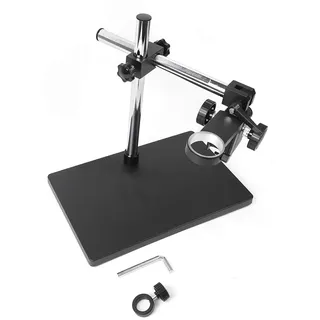 czyuRachel Verstellbarer Mikroskop-halter 38 X 26 X 32cm, Mikroskop-tischständer, Labor TischstäNder, Digital Mikroskop Stativ Lift Halterung für Mikroskope bis zu Einem Durchmesser von 1,97 Zoll