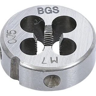 BGS Gewindeschneideisen M7 x 0,75 x 25 mm