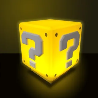 Paladone Super Mario Mini Fragezeichen-Block Licht ca.12cm