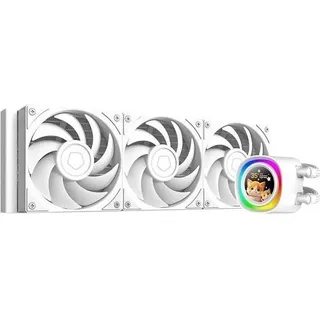iD-Cooling FX360 LCD PE WHITE - CPU-Wasserkühlung