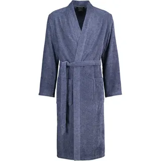 CAWÖ Streifen Bademantel Blau XL