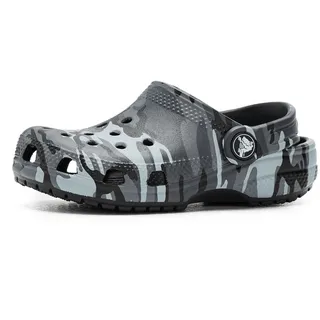 Crocs Classic Clog, Schwarz/Schiefergrau, Größe 45, Schwarz Schiefergrau, 28/29 EU