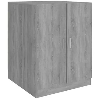 vidaXL Waschmaschinenschrank 71 x 71,5 x 91,5 cm Grau Holz