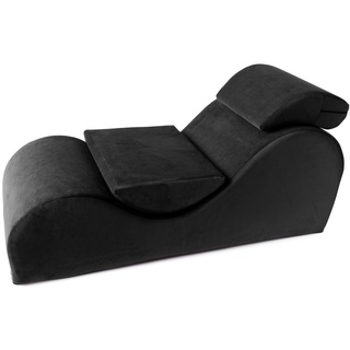 Liebesmöbel „Esse Lounger“ im stylischen Design, schwarz