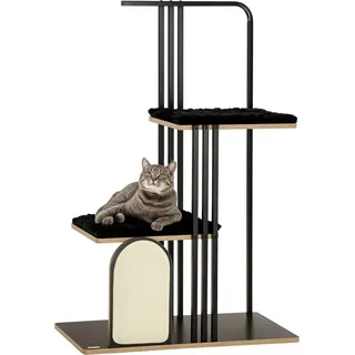PawHut Kratzbaum 128 cm schwarz