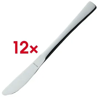 solex® Buttermesser Karina silber, 12 St.