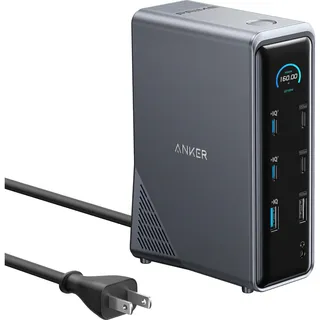 Anker Prime Ladedock, (14-in-1, Duales Display, 160W