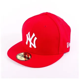 New Era New York Yankees MLB Basic Red 59Fifty Basecap - 7 3/4-62cm (XXL)