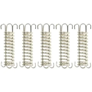 vidaXL Spannfedern für Sonnensegel 5 Stk. Edelstahl