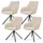 Samt Beige 4 Stk.