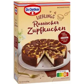 Dr. August Oetker Nahrungsmittel KG Dr. Oetker Russicher Zupfkuchen Backmischung 670,0 g, 1 Pack