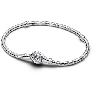 Pandora 593211C00 Damenarmband Blühende Rose 925 Silber, 19 cm