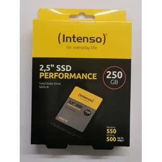 Intenso 2,5" SSD Performance 120 250 500 512 GB 1 TB SATA 6GB/s SATAIII NEU