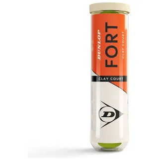 Dunlop Fort Clay Court 4er Gelb