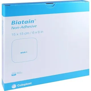 Coloplast Biatain Schaumverband 15x15 cm nicht haftend