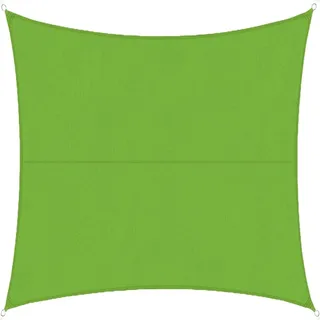 casa pura Wasserabweisendes Sonnensegel quadratisch 300 x 300 cm Hellgrün