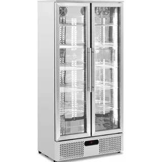Royal Catering Getränkekühlschrank - 458 l - - Edelstahl - Silber