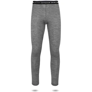 normani Outdoor Sports Normani, Outdoor Sports Kinder Merino Unterhose Mackay in Grau, 98, 104