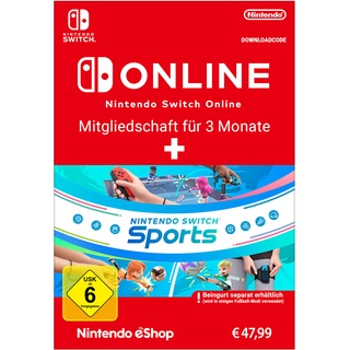 Nintendo Switch Sports + NSO 90 days - Nintendo Digital Code