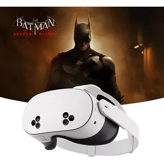 Meta Quest 3S 128 GB – Mit Batman: Arkham Shadow und 3-monatigem Meta Quest+ Probeabo All-in-One-Headset VR Brille