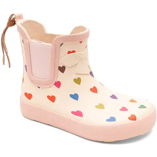 Bisgaard Barefoot Gummistiefel love rosa 25