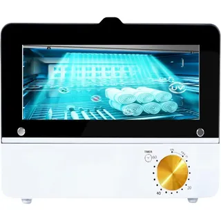 JOSBES UV-Desinfektionsschrank UV Steriliser Desinfektionsschrank,Hocheffiziente Sterilisation Nagelwerkzeuge Sterilisator mit Timer Werkzeug für Pinzetten und Handtücher Zahndesinfektions box