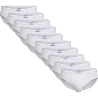 Götzburg Slip unifarben weiß M 10er Pack