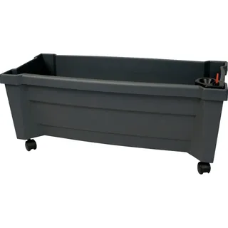 KHW Calypso Pflanzkasten mit Spalier 79 x 35 x 135 cm Grau