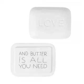 räder Guten Morgen. Butterdose Love