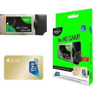 DIGIQuest We CAM HD CI+ Modul inkl. TiVuSat Smartcard