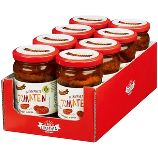 Las Cuarenta Getrocknete Tomaten 280 g Abtropfgewicht 180 g, 8er Pack