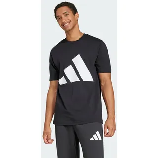 adidas Essentials Big Logo Kurzarm-T-Shirt Black / White XL