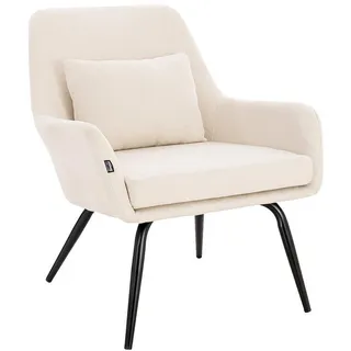 Home Deluxe Lounge-Sessel ORION Polyester 79 x 67 x 74 cm Beige