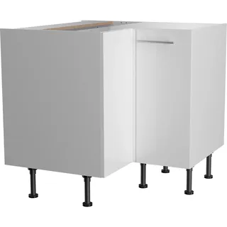 OPTIFIT Eckunterschrank Optikomfort Rurik986 90 x 87 x 58,4 cm Weiß