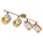 Nowa RUN 4-flg braun Metall Glas
