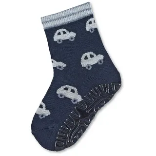 Sterntaler® ABS-Socken Fliesen Flitzer AIR Autos blau 20