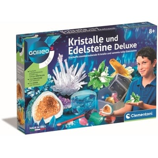 CLEMENTONI Galileo Kristalle und Edelsteine Deluxe