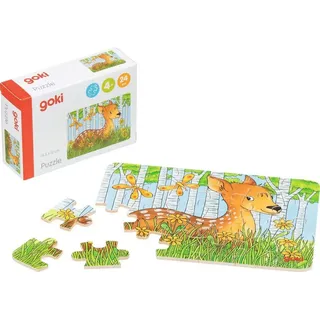 GoKi Minipuzzle Waldtiere