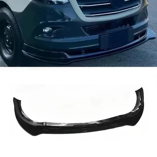 PEJLHK Auto-Frontspoiler, Frontspoilerlippe für Mercedes Benz Sprinter W907 2018-2023, ABS-Material