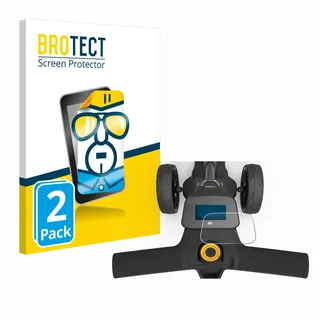 BROTECT 2 Stück Schutzfolie für PowaKaddy FX3 Displayschutz Folie Made in Germany, Ultra-Klar