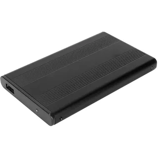 Naroote Externes Festplattengehäuse, Tragbares Externes SSD/HDD Gehäuse 2,5 Zoll 5 Gbit/s 2 TB Kapazität Antistatisches Festplattengehäuse (Festplatte Nicht im Lieferumfang Enthalten)