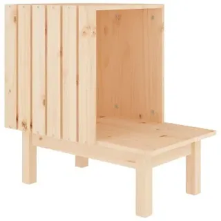 vidaXL Katzenhaus 60 x 36 x 60 cm Braun