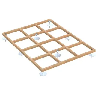 Palmako Fundamentrahmen 240 x 180 x 12 cm Braun