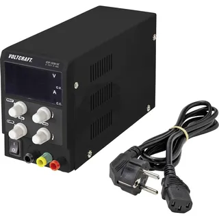 VOLTCRAFT ESP-3010 Labornetzgerät, einstellbar 0 - 30 V/DC 0 - 10 A 300 W Steckanschluss 4 mm schmale Bauform Anzahl Ausgänge 1 x