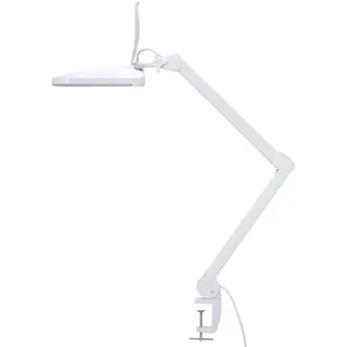 TOOLCRAFT TO-7567476 LED Lupenleuchte 60 SMD LED 7.5 x 6.2 900lm Vergrößerungsfaktor=1.75 x 2021 Energieeffizienzklasse F (A - G)