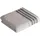 Handtuch 50 x 100 cm light grey