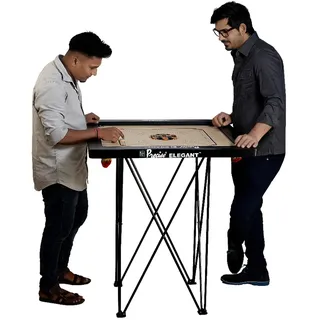 DOCTOR SPORT Precise Carrom - Faltbar Klappbar - 1 Meter hoch einzigartig und besonders - Weltmeister Produzent - ohne Brett geliefert